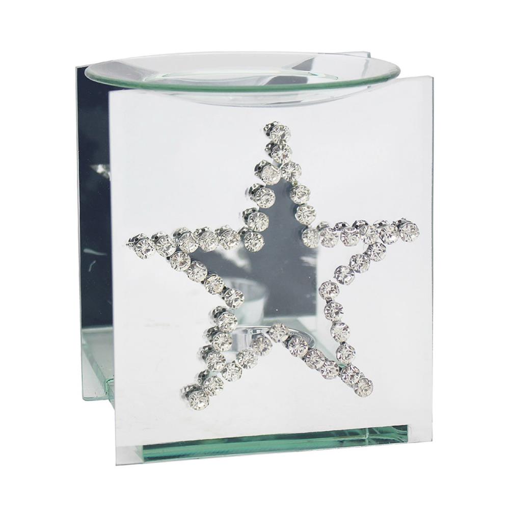 Desire Mirror Diamante Star Wax Warmer £6.59
